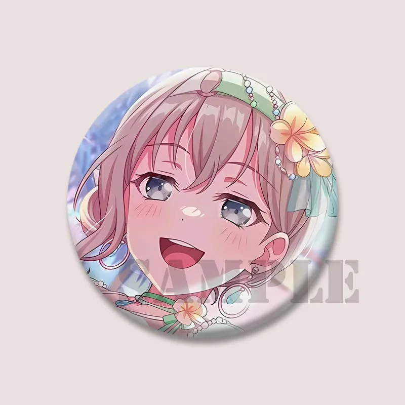 Броши BanG Dream Bandori Rui Yashio Saya Yamabuki