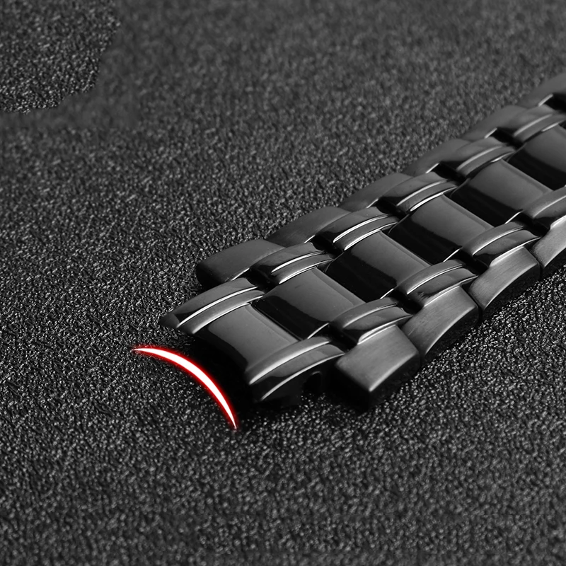 For Casio 5345 Men's 316L Stainless Steel Watch band For EDIFICE Series EFR-539D/539BK Metal Watch Strap Accessories 27x16mm