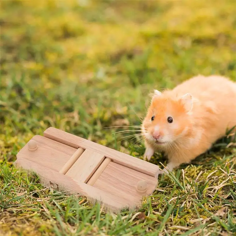 

Деревянная игрушка для хомяка