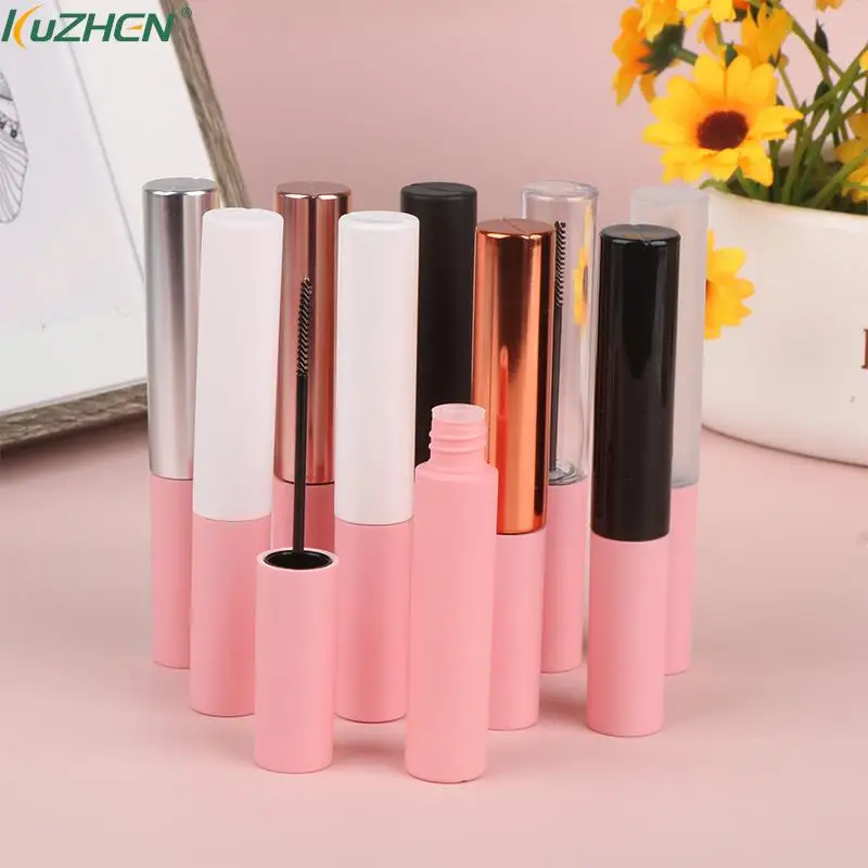 

1Pcs Empty Mascara Bottles With Wand Refillable 10ml Empty Mascara Tube DIY Wand Eyelash Cream Container Liquid Bottle