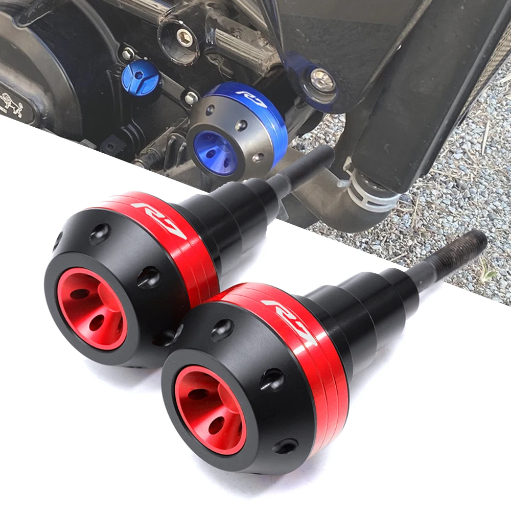 

For YAMAHA YZFR7 YZF-R7 YZF R7 Motorcycle CNC Frame Sliders Crash Pad Falling Protector Guard engine protection Sliders cover