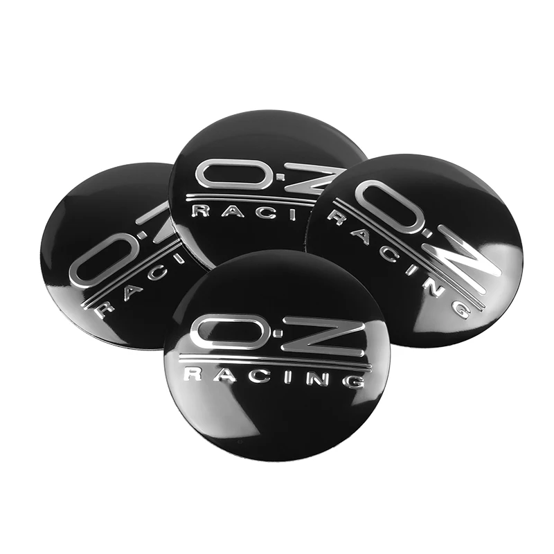 

4pcs 56mm 3D OZ Racing Logo Car Steering tire Wheel Center Badge sticker Hub Cap Emblem Decals Symbol Car styling Decoration