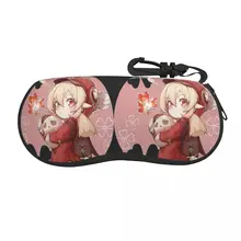 Klee Genshin Impact Glasses Case Men Women Student Anime Game Sunglasses Protector Small Sunglasses Box