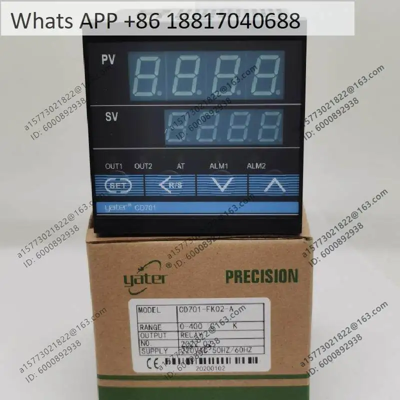 Фото Терморегулятор YATER CD701-FK02-A FK02-V с цифровым дисплеем №4
