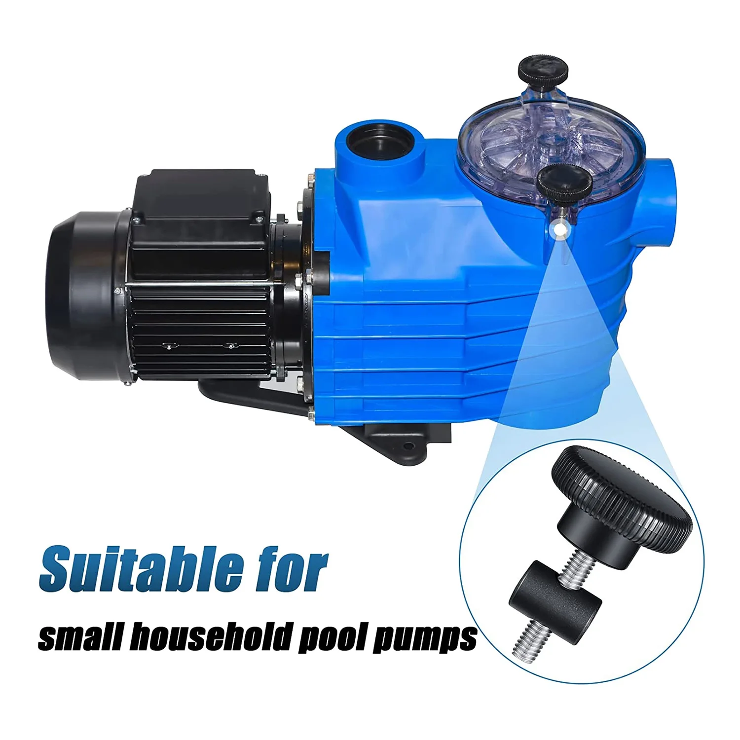 Замена поворотной гайки и ручки 2 шт. с ручкой для бассейна Сменные аксессуары