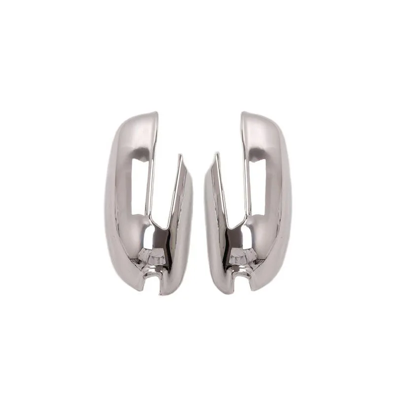

ABS Chrome Rearview Raer Mirror Cover Side Wing Rear View Mirror Case Covers Trim For Hyundai Kona 2018 2019 2020 2021 2022