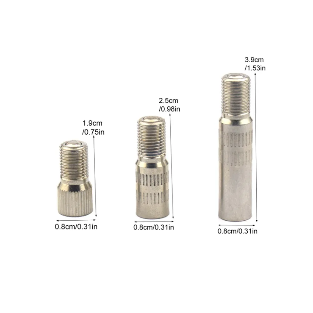 2 шт. хромированный латунный удлинитель для шин 19 мм 25 39