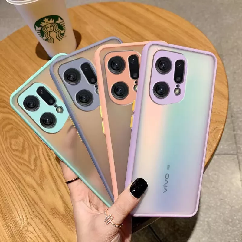 

Camera Protection Matte Hard Case For OPPO Find X5 Pro Lite X5pro