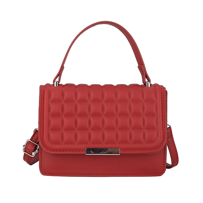 

Female Bag Simple Small Square Bag 2022 New Fashion Female Shoulder Messenger Bag Retro Designer Bags Luxury Handbag Designer