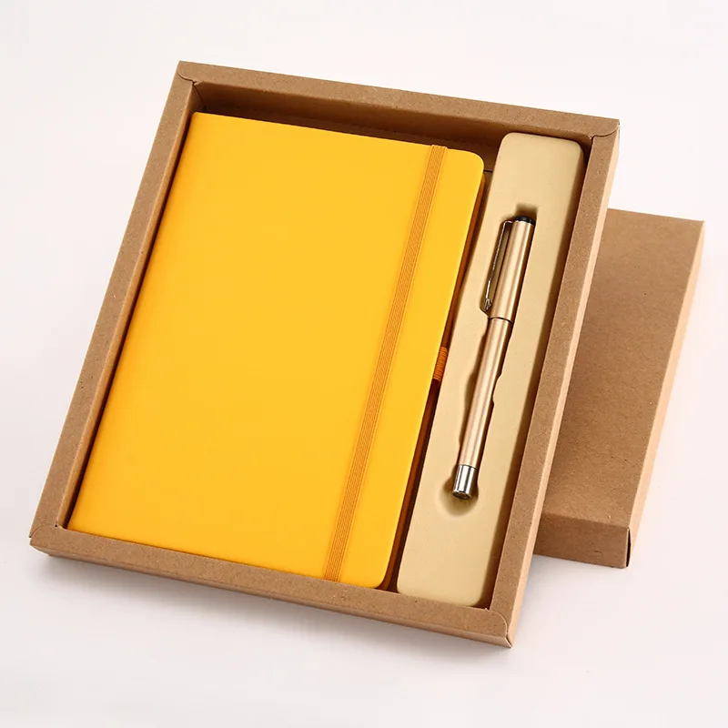 Gift box dairy notebook customizable hardcover , bullet manifestation journal printing custom note books , libretas diary 2023