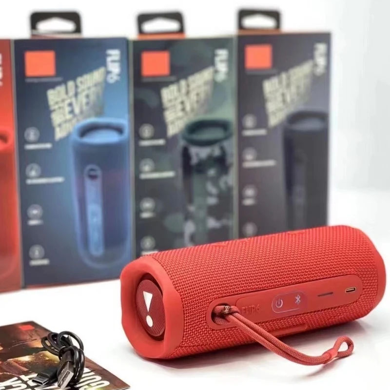 

Flip6 Caixa De Som Bluetooth Speaker Portable Waterproof Outdoor Multifunctional Subwoofer Wireless Home Mesh Dual Speak TWS