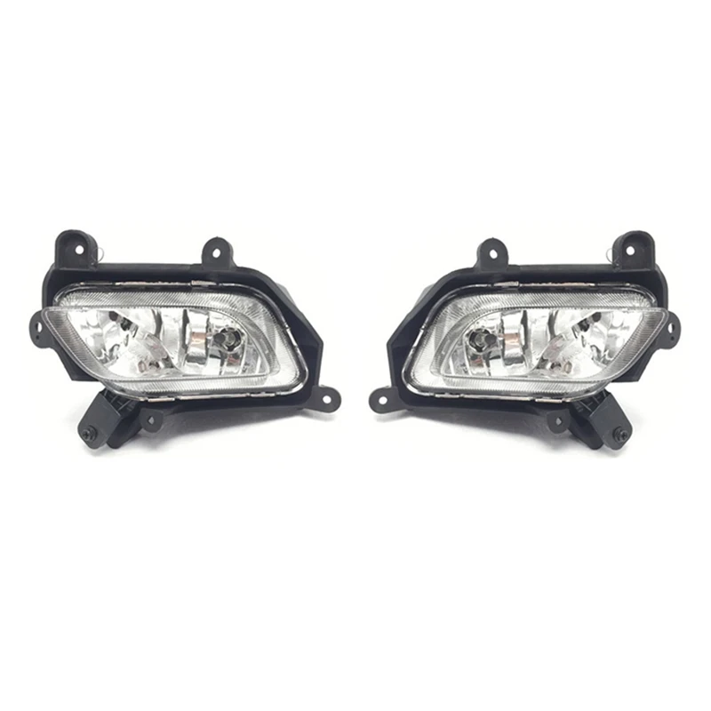 

1Pair Car Front Bumper Fog Lights Assembly Driving Lamp Foglight For Kia K3 2013 2014 2015