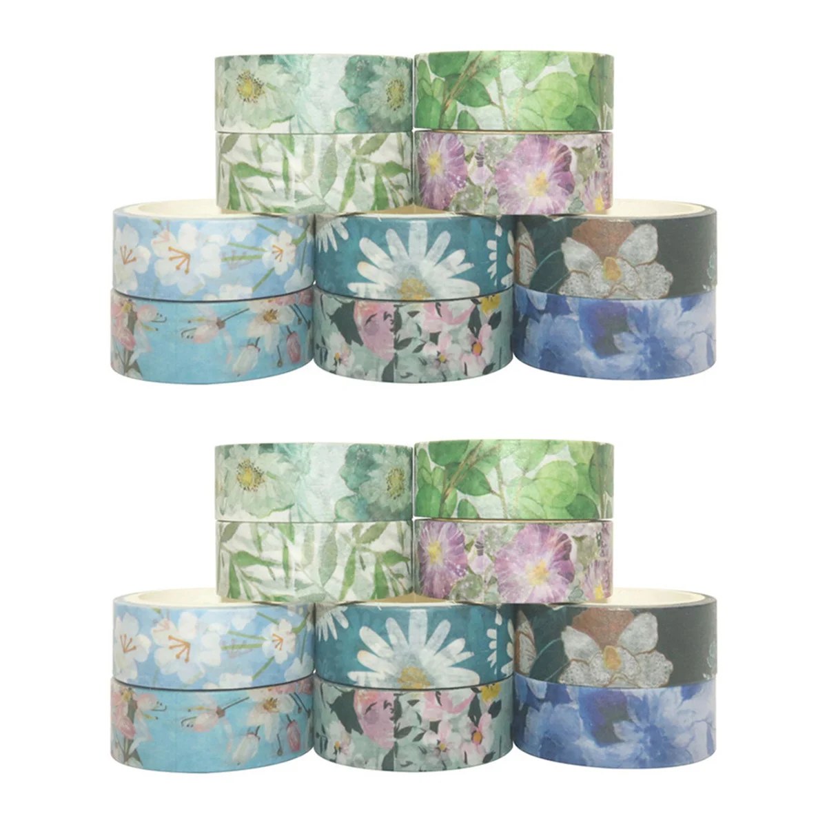 

Tape Washi Scrapbook Decorative Album Stickers Photo Stamp Diy Floral Papermasking Journals Vintage Planner Diary Sticker Book