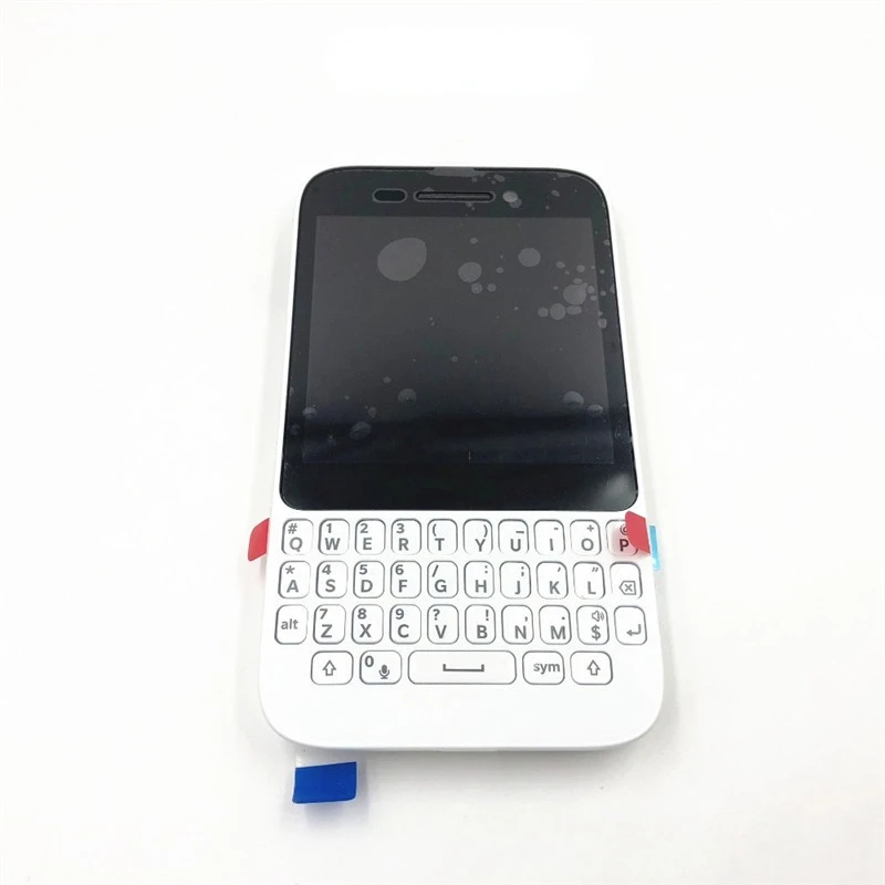 

Full Housing New LCD Display Touch Screen Digitizer+Bezel Frame+Keyboard+Battery Door Cover for BlackBerry Q5