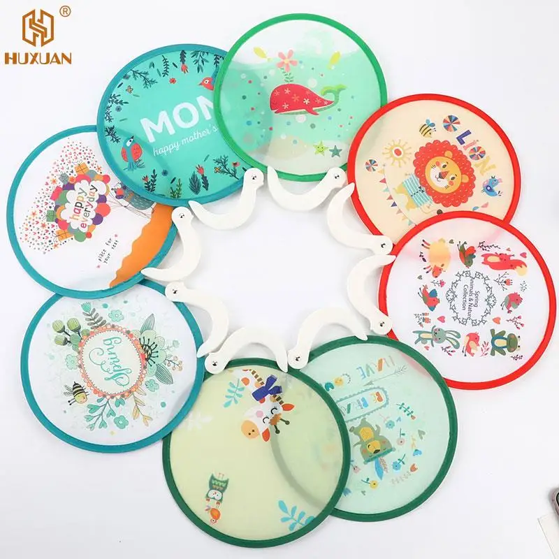 

1 шт., портативный складной мини-веер с ручкой