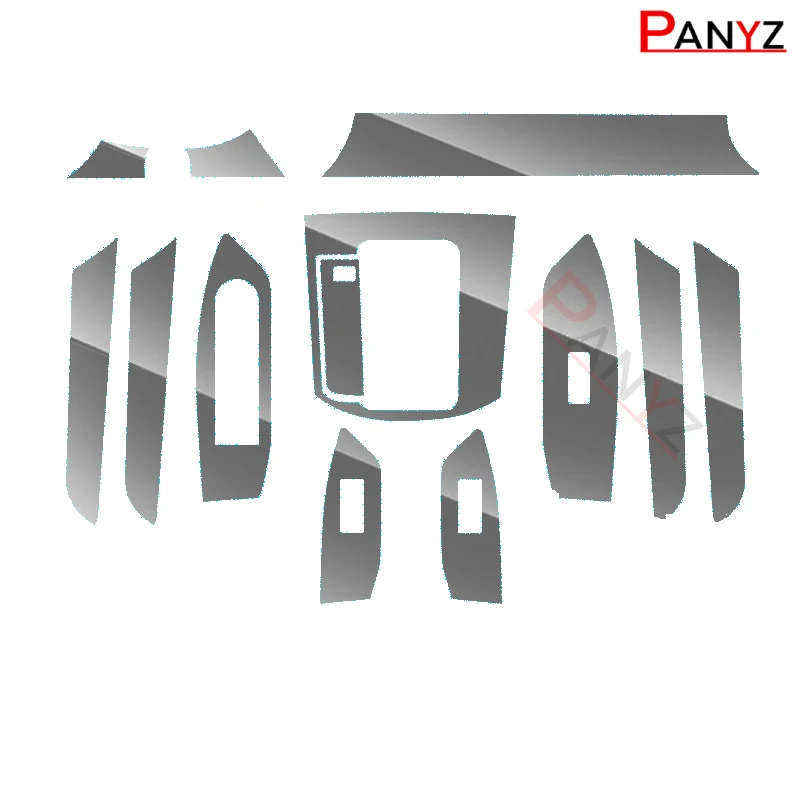 

Наклейки на покрытие салона автомобиля, яркая Защитная мембрана для ремонта автомобиля, настраиваемая пленка из ТПУ для Mazda CX-5 CX5 2017 2018 2019 2020