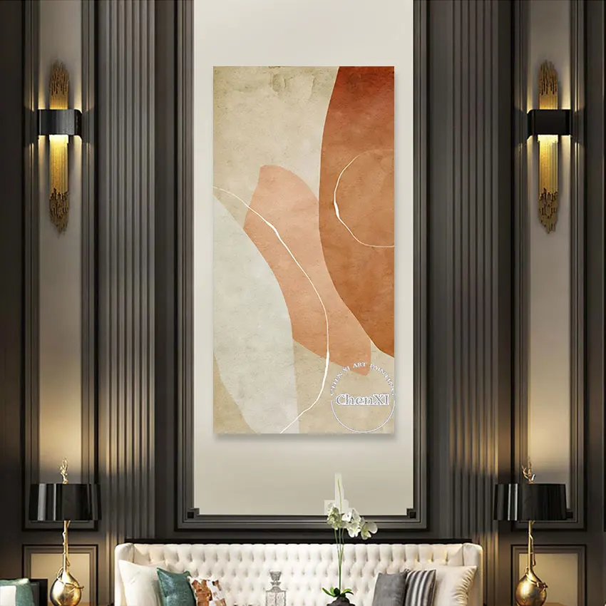 New Arrival Abstract Idea Oil Painting Handmade Artwork Contemporary Wedding Bedroom Decoration Wall Hanging Art Unframed |