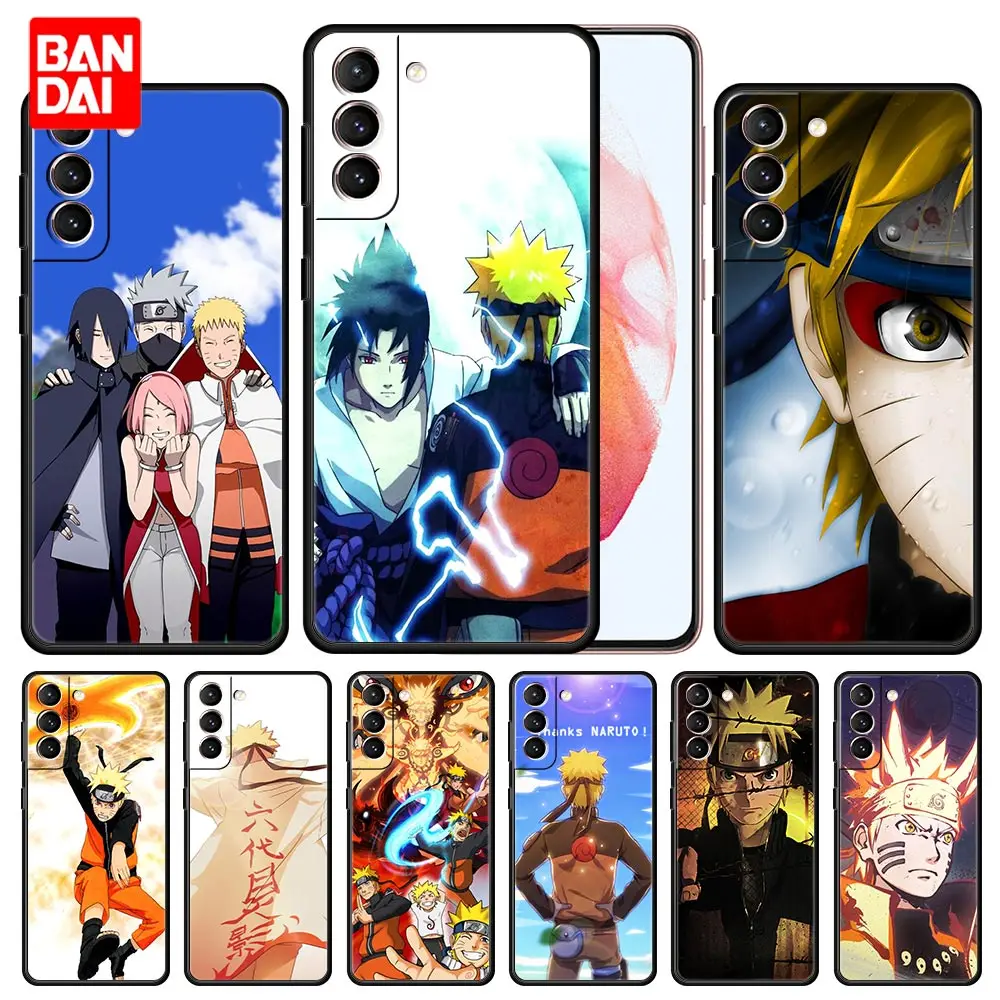 

Naruto Anime Dark Case for Samsung Galaxy S22 S21 S20 S10 Plus Ultra FE 4G 5G S22Plus S20Plus S21Plus