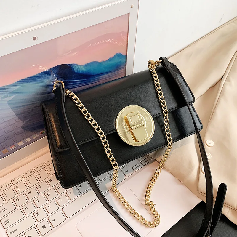 

Textured Underarm Small Bag Women's Bag 2022 Summer New All-match Messenger Bag Chain Fashion Shoulder Small Square Bag