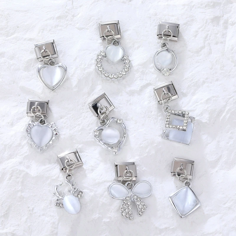 Парный браслет Youvelst модный бант глаза олень цветы итальянские очаровательные