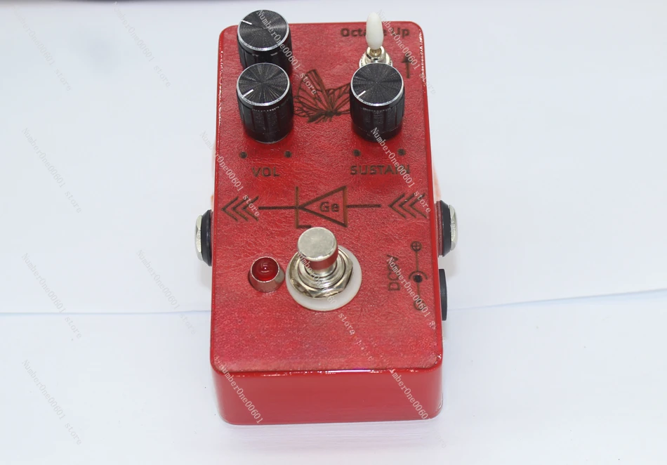 Электрогитарный эффектор ручной работы для тональной машины Octave/Fuzz печатная