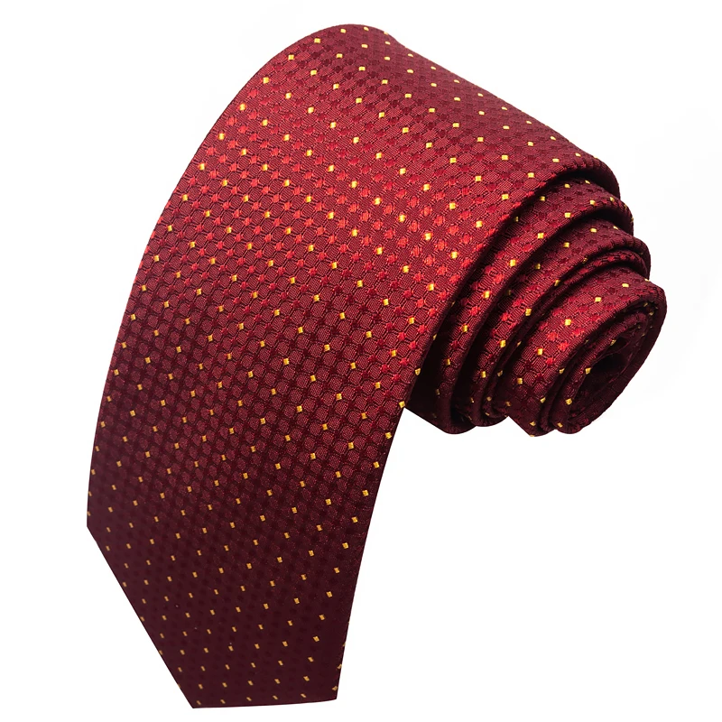 Мужской Шелковый галстук в клетку полоску 8 см