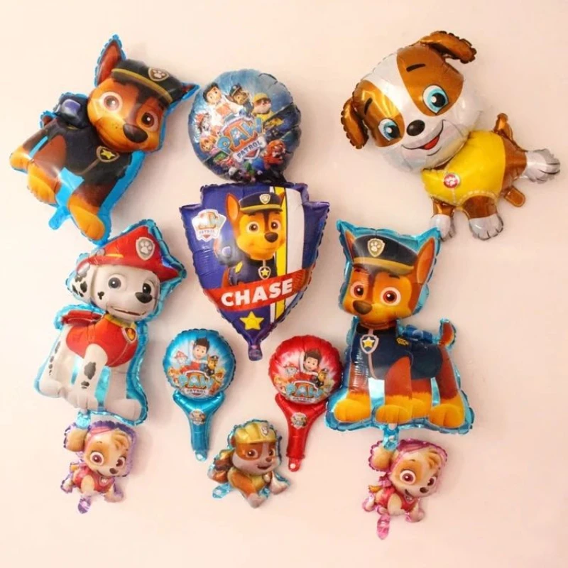 

PAW Patrol Aluminum Foil Aluminum Film Balloon Baby Birthday Gift Surprise Party Decoration Festive Arrangement Supplies Toys