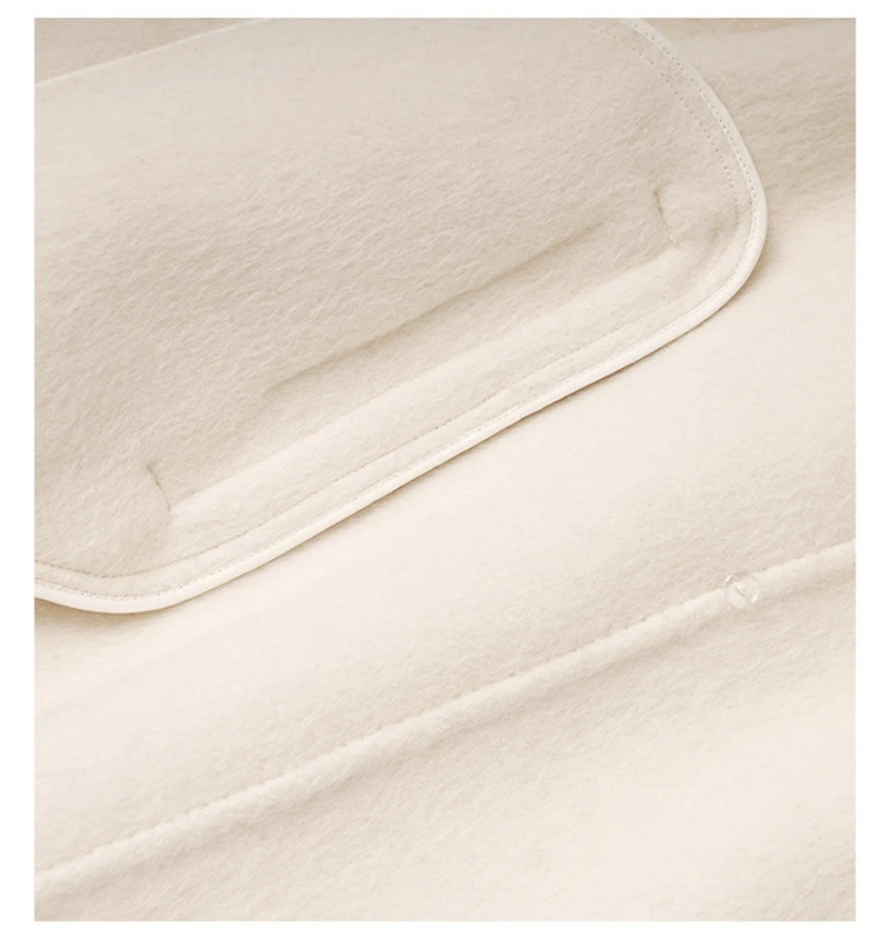 Женское шерстяное пальто Lingzhiwusis с французским капюшоном верхняя одежда высшего