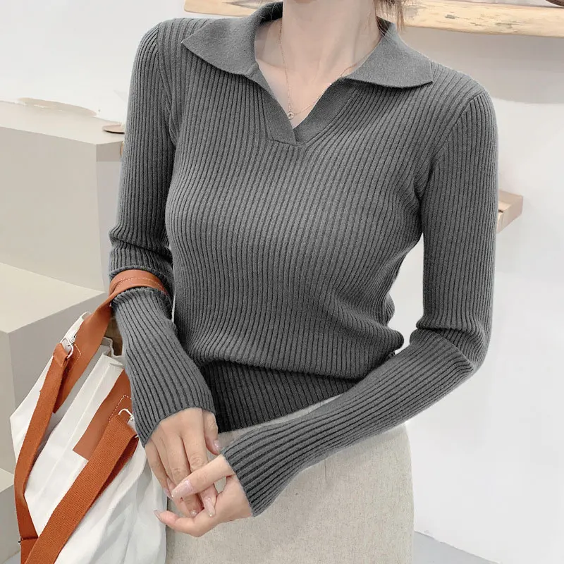 

Blouse Long Sleeve Top Winter Women's Sweater Korean Fashion Woman Cardigan 2022 Sweatshirts Ladies Coat Knit Clothing Button