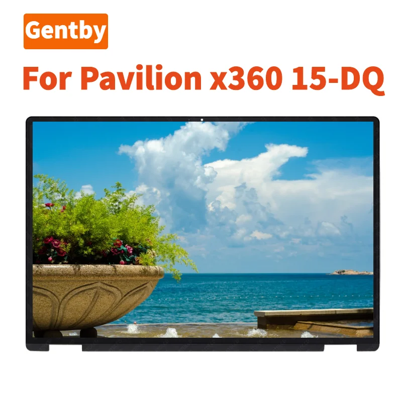  ,  HP Pavilion x360,   15-DQ, NT156WHM-N44, 4, 3- HD FHD -   