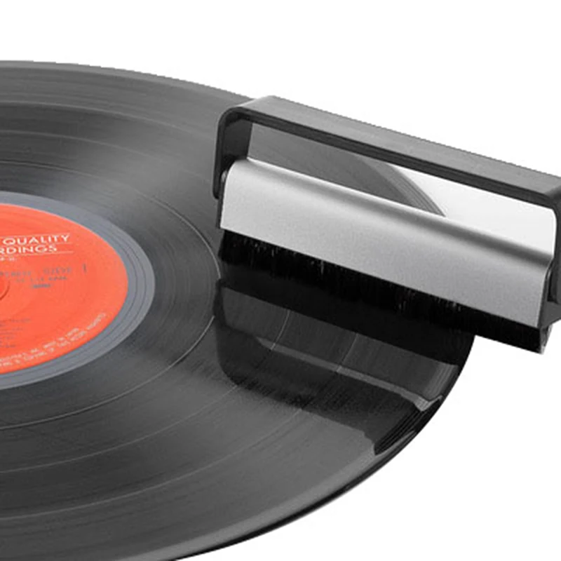 Щетка для чистки виниловых пластинок Антистатическая щетка из углеродного