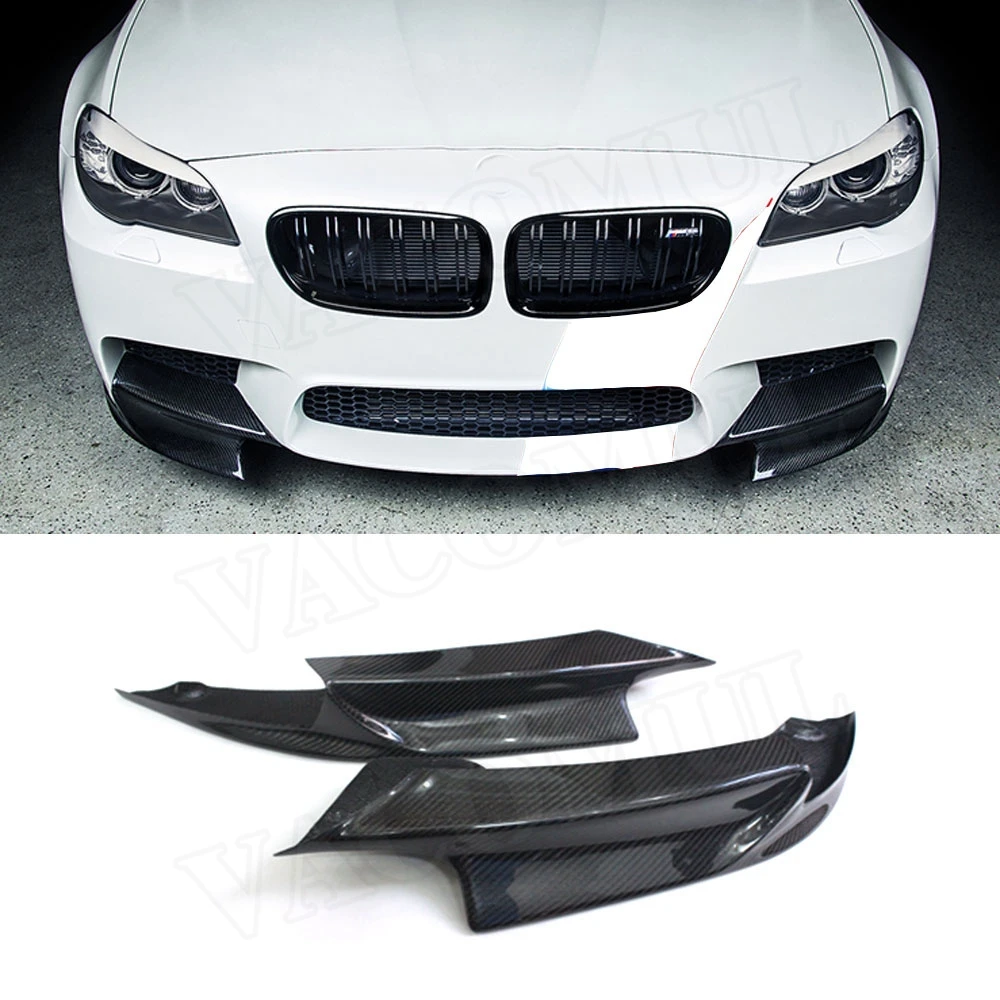 Передний бампер VACOMUL из углеродного волокна разделители для губ фартуки BMW 5 серии