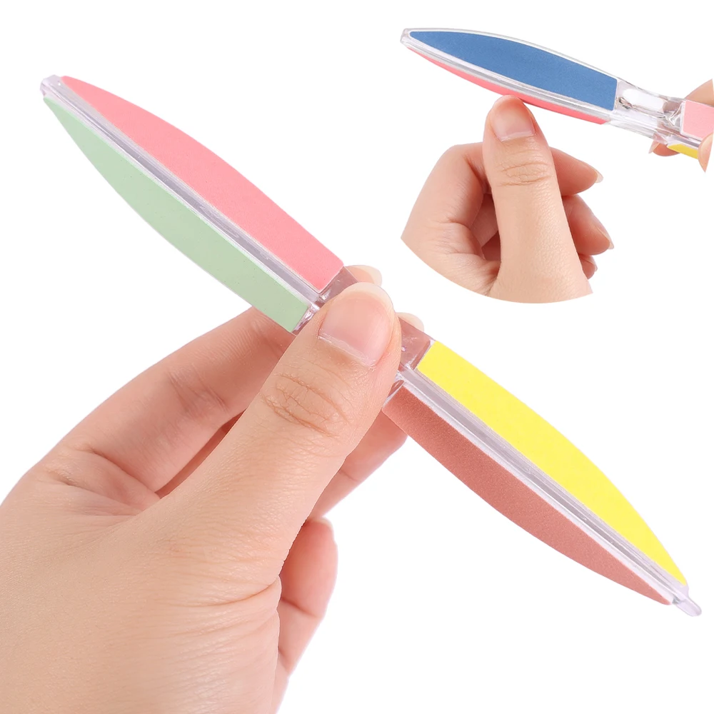 

Six Sides Nail Art Tool Sanding Buffer Block Pedicure Manicure Buffing Polish Beauty Tools Professional Nail Files Nail Salon