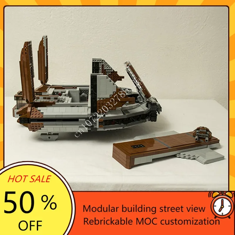 3173PCS SW Knights of the Old Ebon Hawk Space War Military MOC SpaceShip Battle Model Пользовательские пазлы DIY Сборная модель игрушки в подарок (art.: 3920d0fd2e85a) - 3920d0fd2e85a