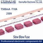 Квадратный предохранитель T50MA T500MA T1A T2.5A T3.15A T4A T5A T6.3A T8A T10A 250 В 392 пластиковая T2A плата питания для ЖК-телевизора, обычный очиститель воды