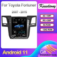 kaudiony 12 1 android 11 for toyota fortuner car dvd multimedia player auto radio automotivo gps navigation stereo 2007 2015