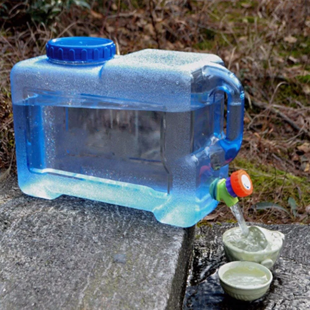 

Portable Outdoor Fresh Water Tank/Bucket with Fittings Motorhome Camper Boat RV