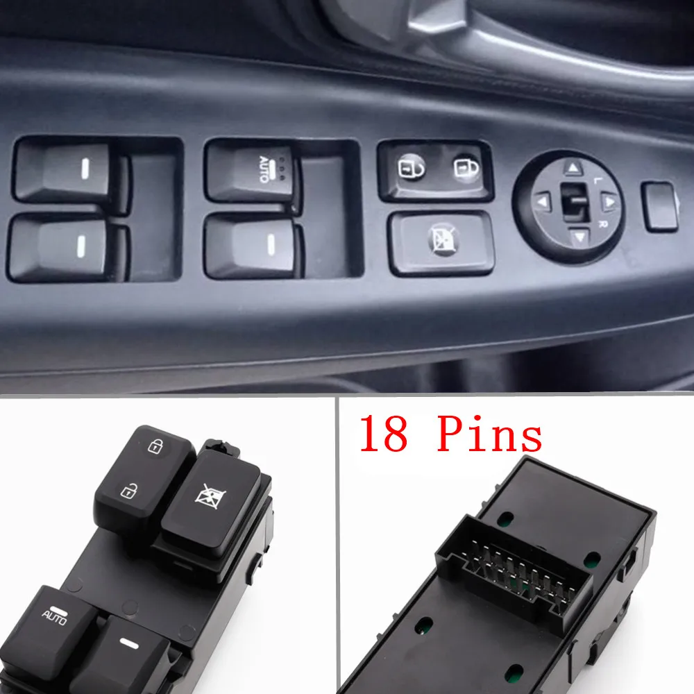 

Car styling For Hyundai Kia Morning Kia Picanto TA Electric Power Master Window Control Switch Button 93570-1Y500