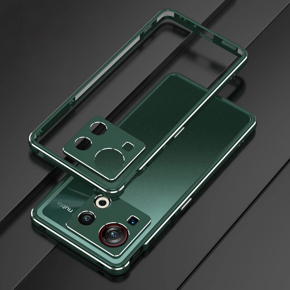 

New Arrival Aluminum Metal Bumper Case For ZTE Nubia Z40S Pro Z40 S NX702J Z40SPro Film Cover Case Lens Carmera+Frame Protector