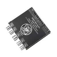 2 1 channel tda7498 bluetooth compatible power amplifier board 160wx2220w power amplifier module bt auxu disk inputs