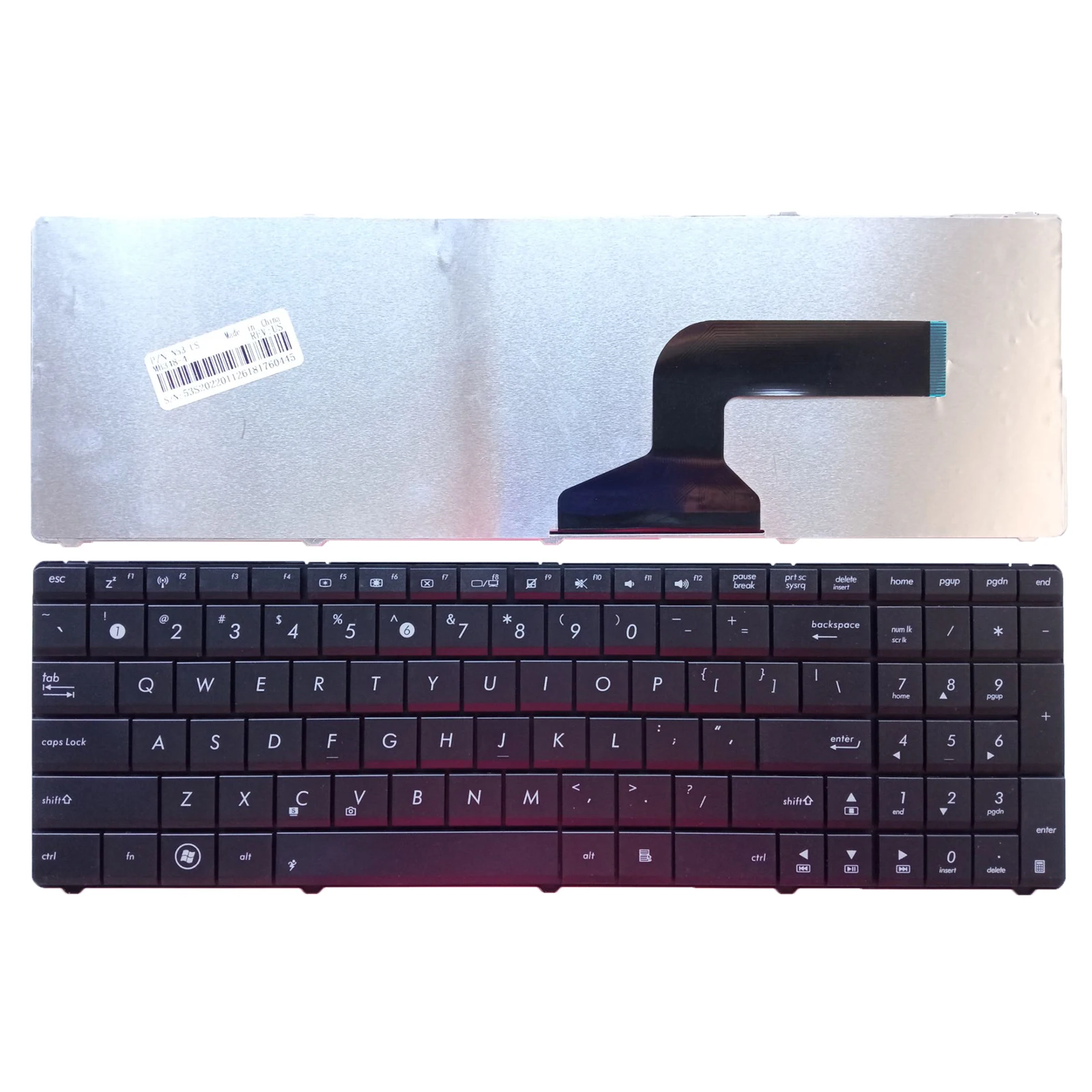 

New US Keyboard for Asus A52 A53 K52 K53E K72 N73J G72 G73 R503U R704 X55 X75