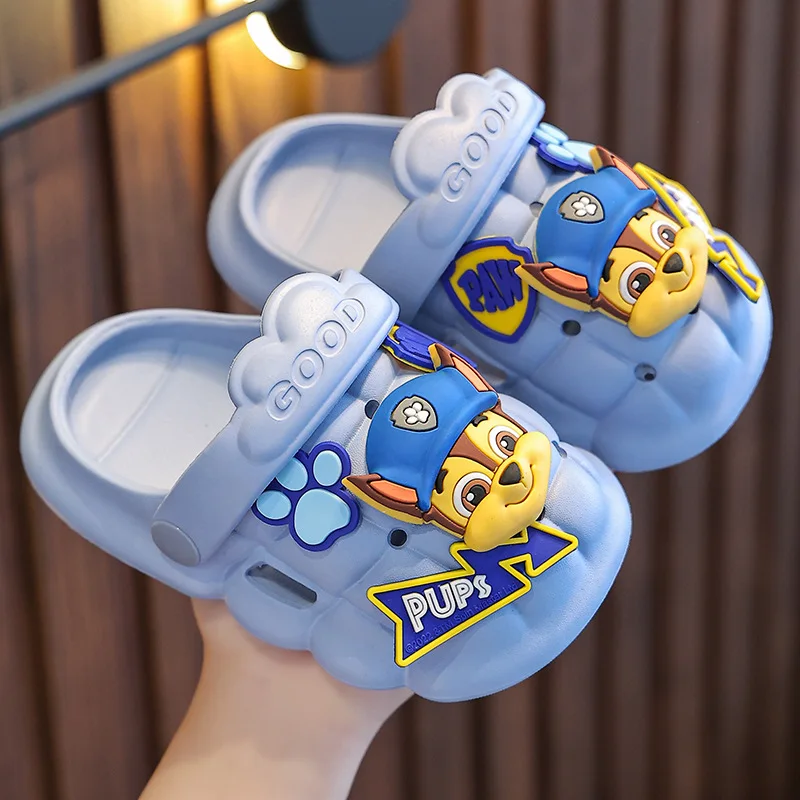 

Paw Patrol Shoes Cartoon Sandals Boys Girls Creative Comfortable Slippers Summer Lovely Outdoor Hole Shoes Nonslip Soft