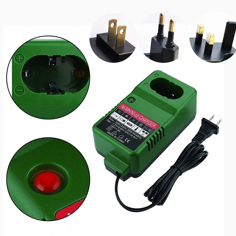 

7.2V-18V Replacement Battery Charger For makita 12V 9.6V 7.2V 14.4V 18V Ni-Cd/Ni-Mh Cordless Drill Rechargeable Batteries