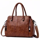 Роскошные дамские сумочки Weav из натуральной кожи, дизайнерские сумки через плечо, большие ручные чемоданчики для женщин