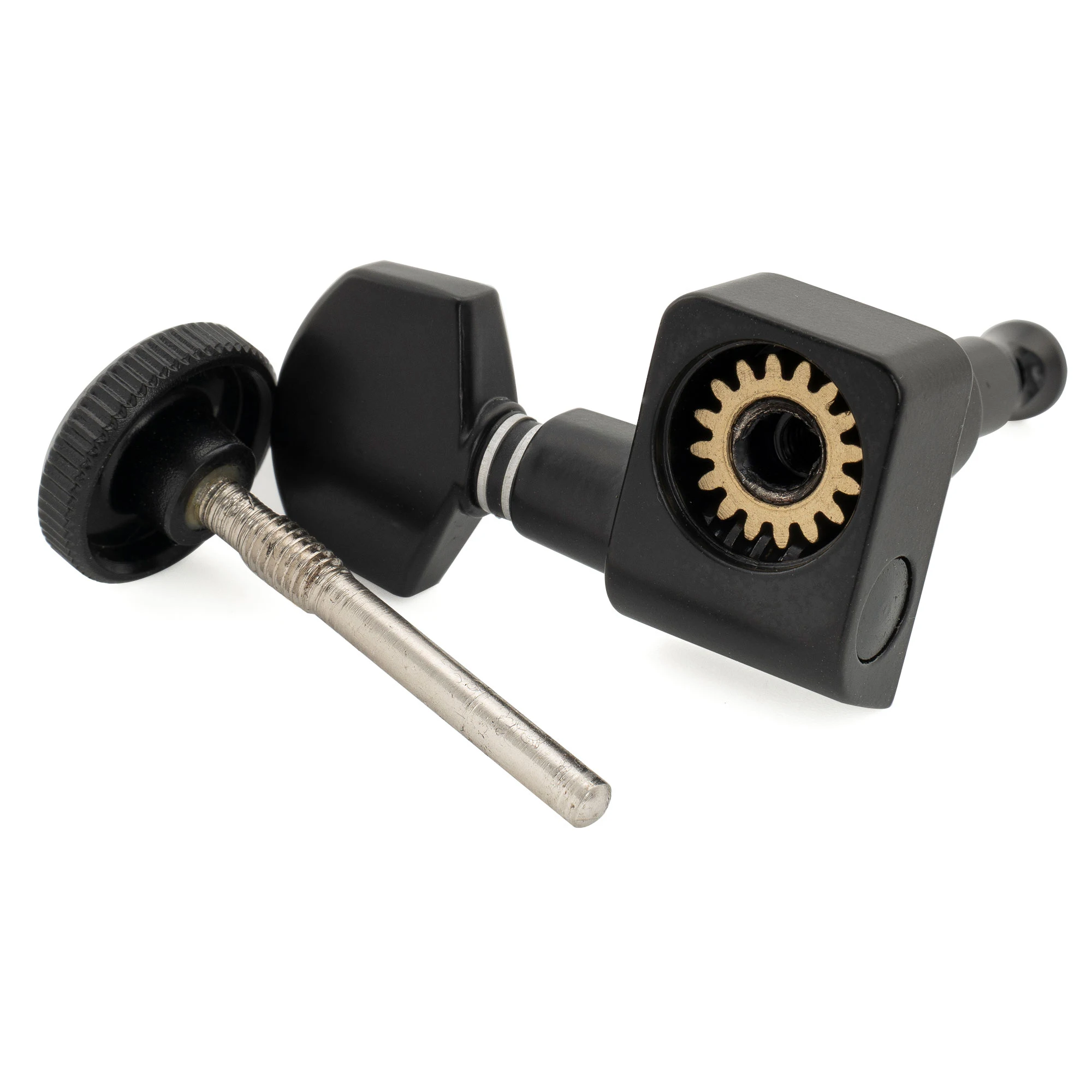 Фото Musiclily Pro R15T 6-штырьковые 2-пиновые фиксируемые колки для гитары, набор колков для гитар Fender ST Tele Style №5