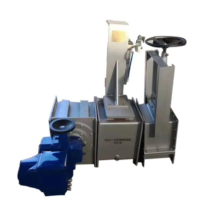 

Pneumatic Motorized flow control gates shut off valve for slio discharge in cement industry