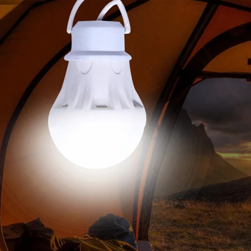 LED Lantern Portable Camping Lamp Mini Bulb 5V USB Power Book Light Reading Student Study Table Lamp Super Birght for Outdoor