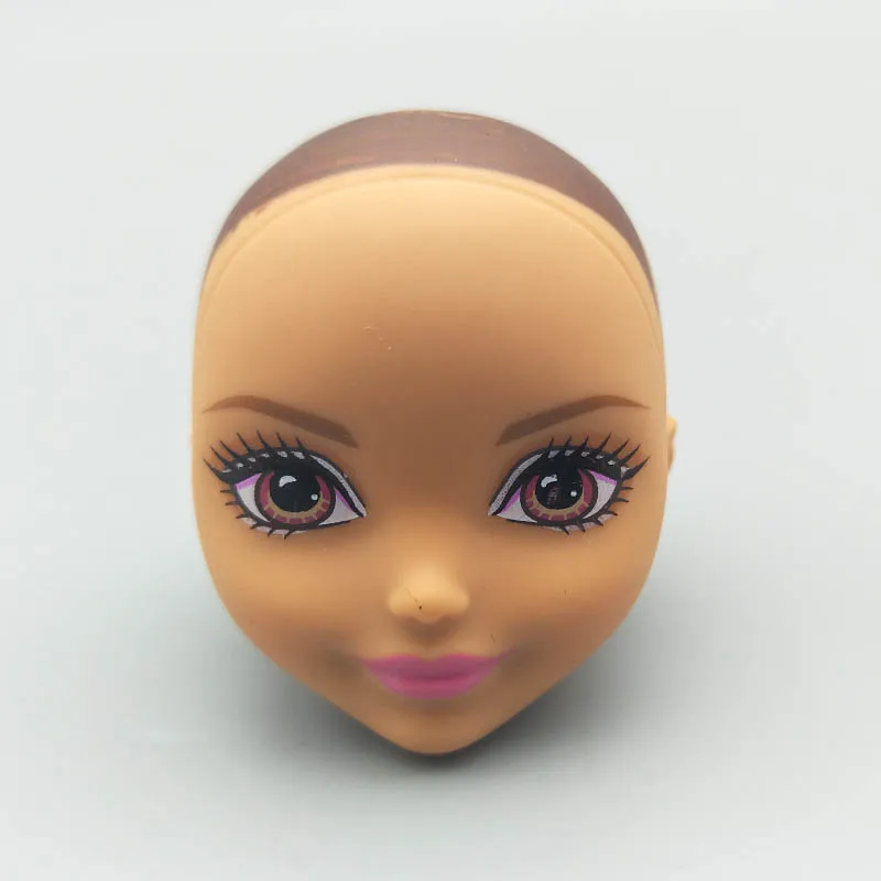 Мягкие пластиковые головы для макияжа куклы Monster High BJD для отработки нанесения макияжа Голова монстра без волос (art.: 7947a825a) - 7947a825a