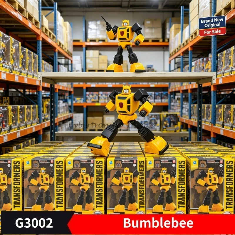 Фото Трансформеры-игрушки: Деформирующиеся роботы G1 Bumblebee, модель G3002, предварительно собранная фигурка из сплава, персонаж из фильма KO, подарки для хобби №1
