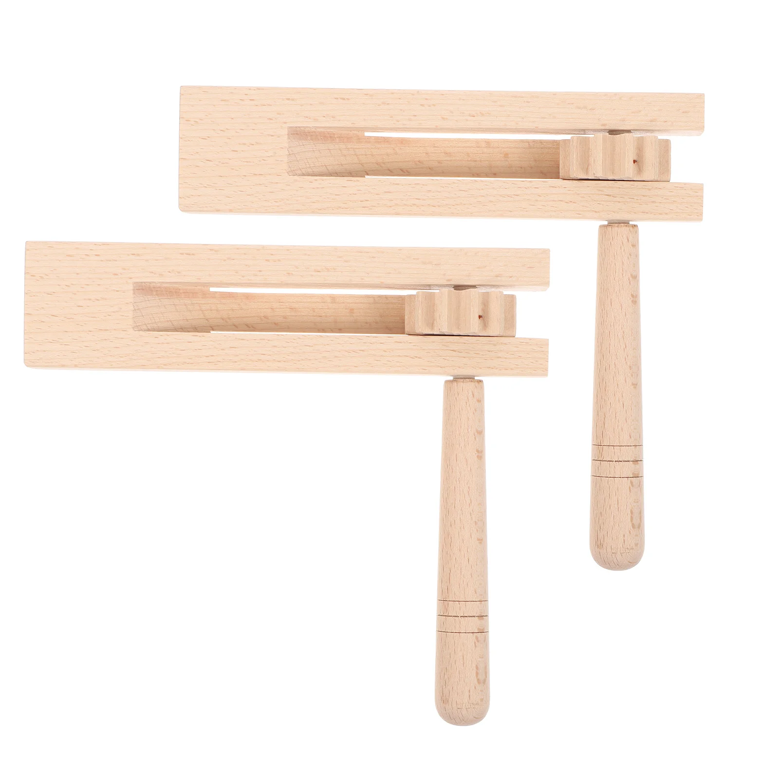 

2 Pcs Soundboard Baby Instruments Early Education Toy The Bell Kid Music Instrument Wooden Matraca Noise Maker Child